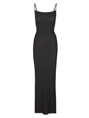 SKIMS Soft Lounge Slip Dress - Black